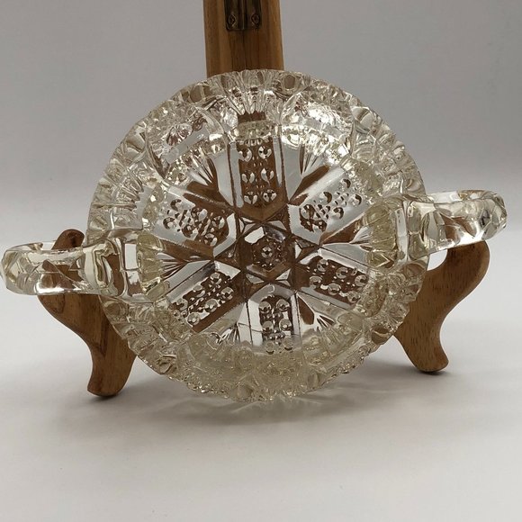 Imperial Glass Deep Cut Nappy Candy Dish Sawtooth. - Picture 4 of 9